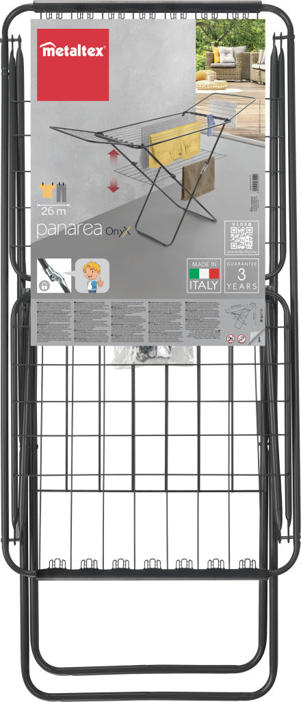 Tomado-Metaltex Tomado-Metaltex Panarea Negro 26 m Longitud seca