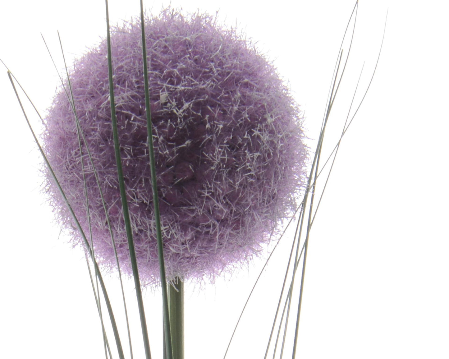 Decoris fiore artificiale allium h66cm viola