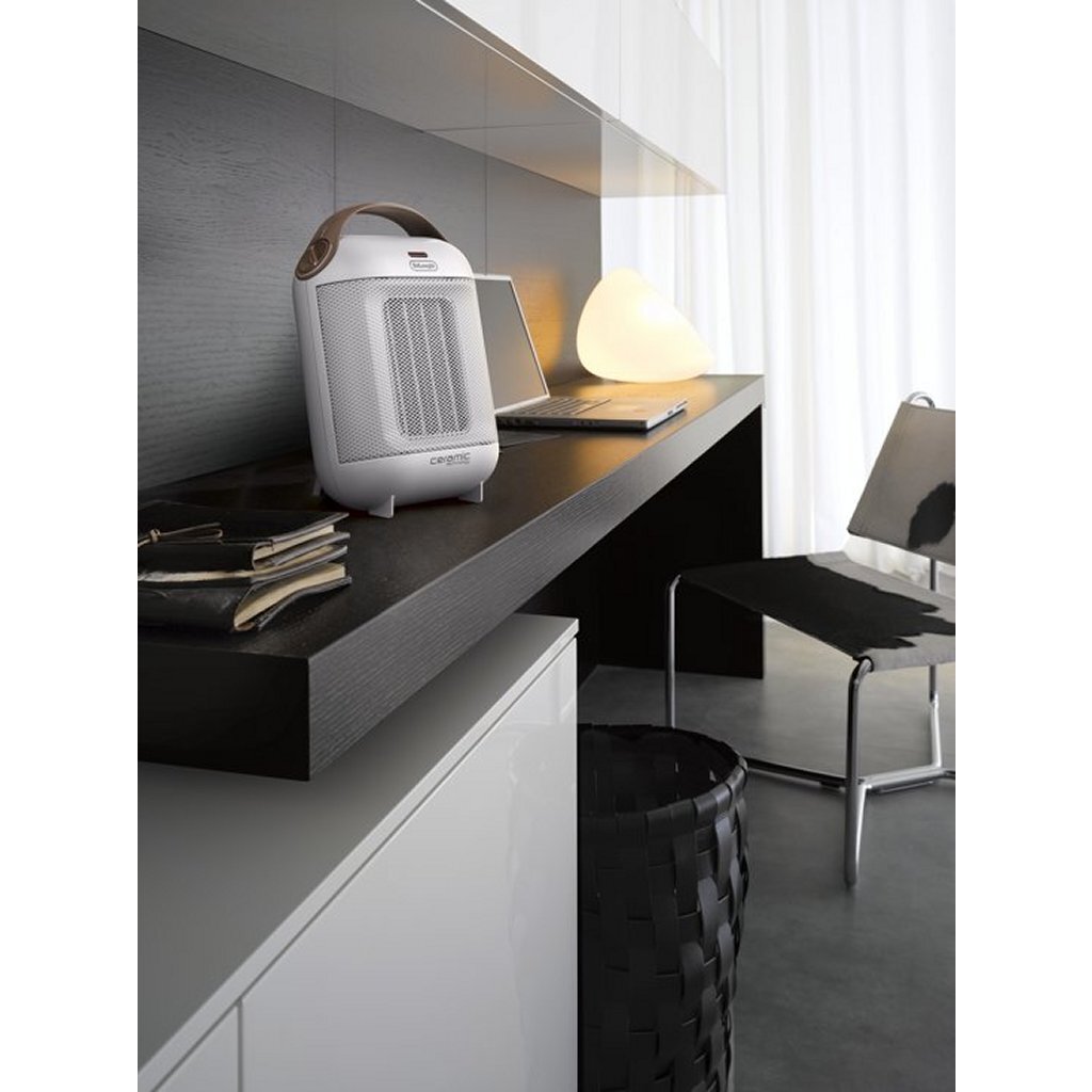 Delonghi DeLonghi HFX30C18.IW estufa de cerámica marrón blanco