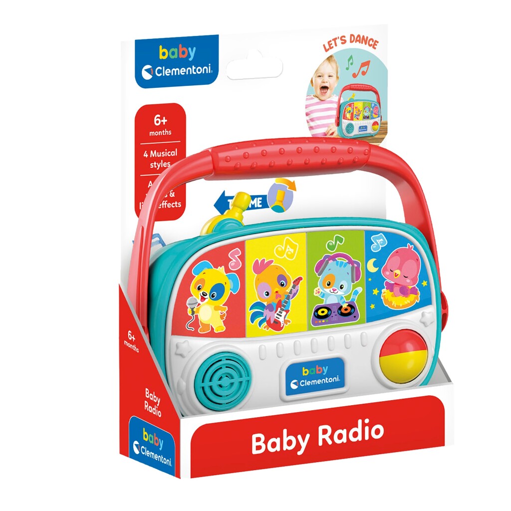 Radio de bebé Clementoni