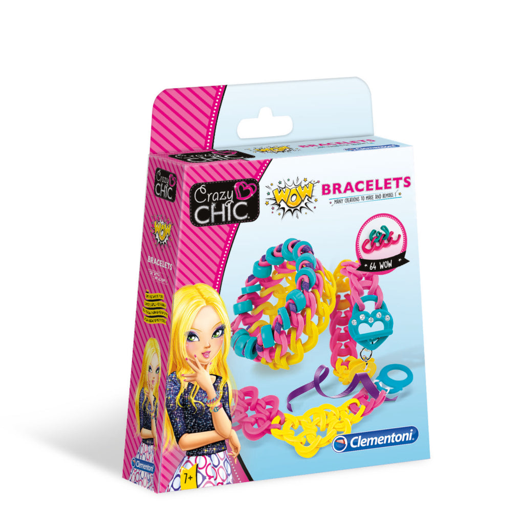 Clementoni Crazy Chic Wow Hacer pulseras