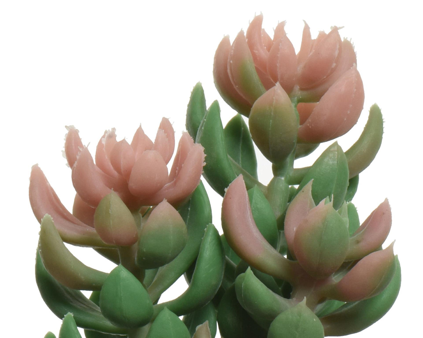 Decoris planta artificial planta suculenta en maceta de cerámica h14