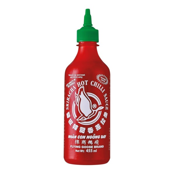 Salsa de chile Sriracha (12x 455ml)