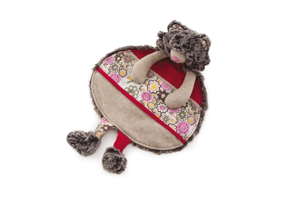Ninfa de madera del bosque gato de tela para abrazar 20 cm