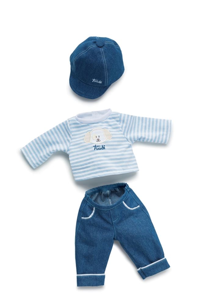 Ropa Trudi 36 cm. conjunto de vaqueros