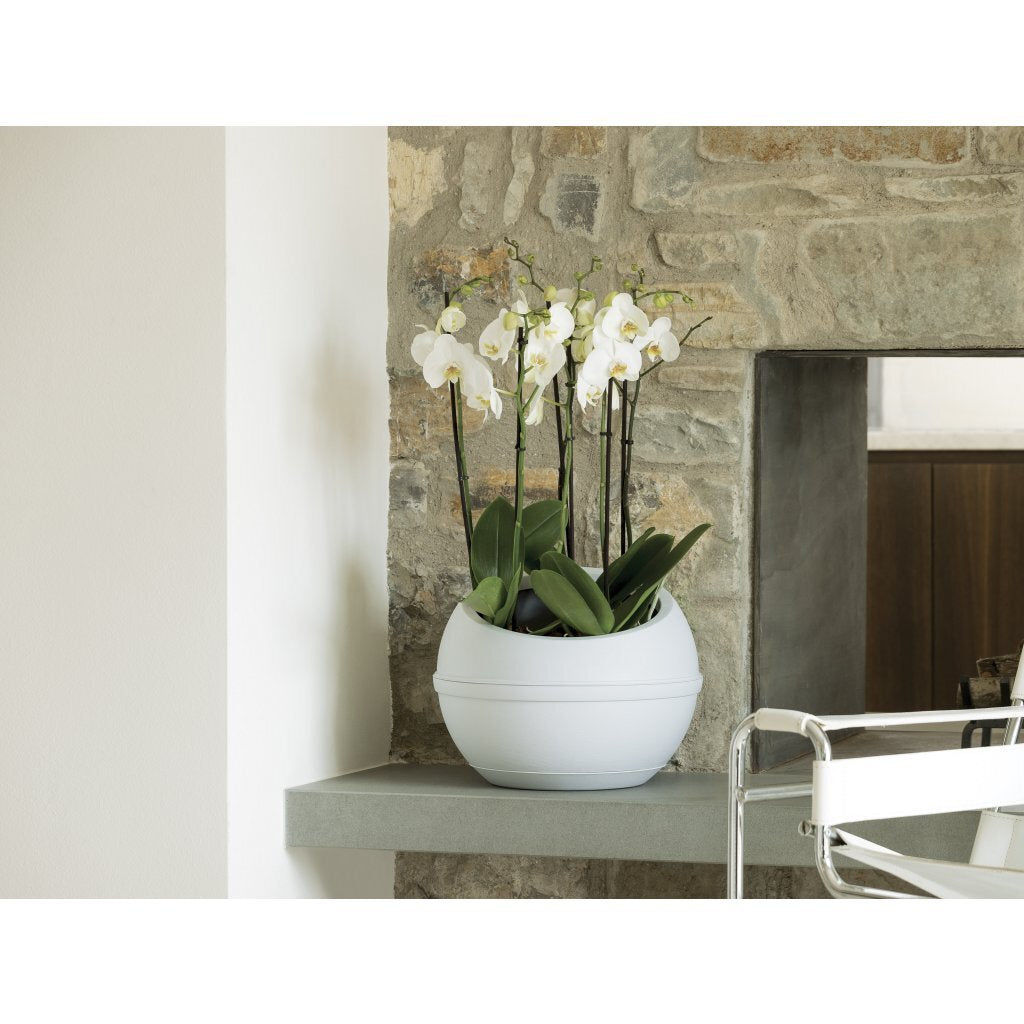 Bama Sfera Bloempot 23L 40.5x32 cm bianco