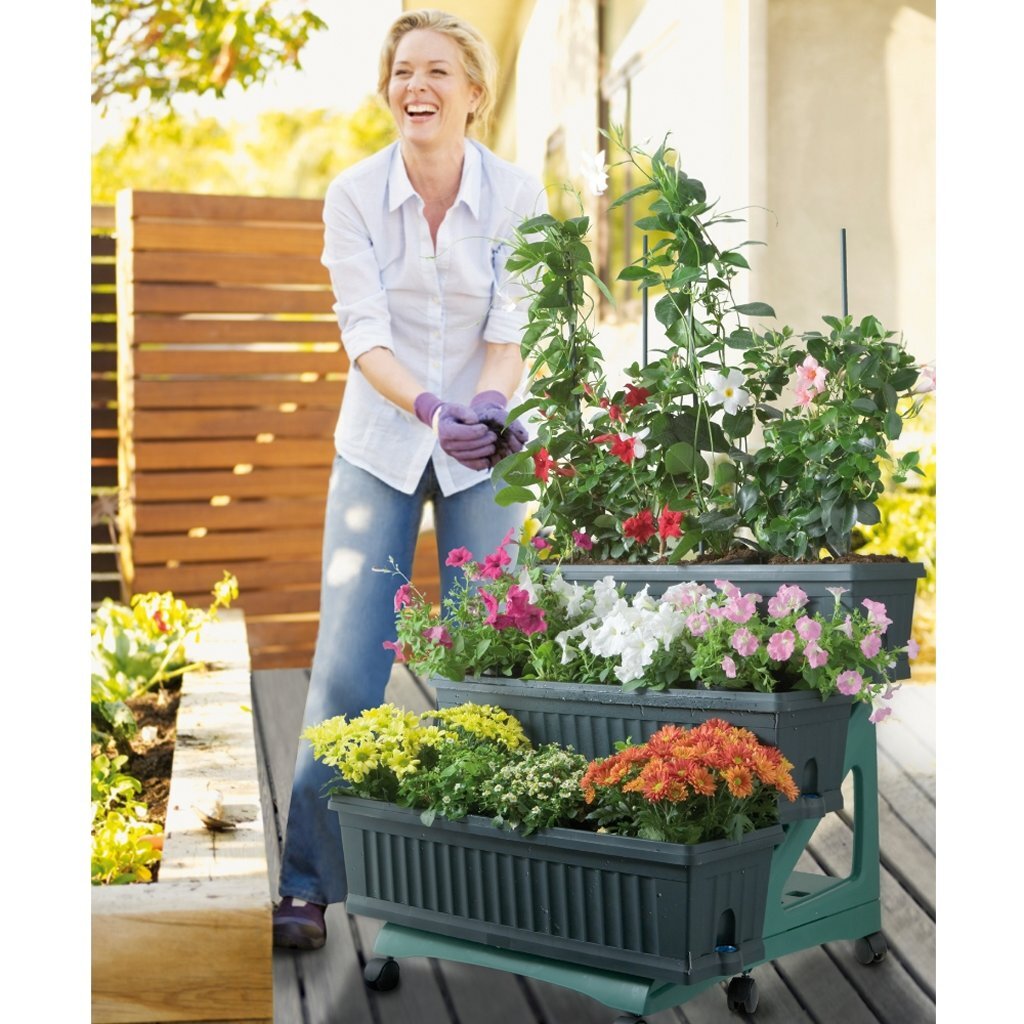Bama orto di kit piantatrici 80x74x73 cm verde