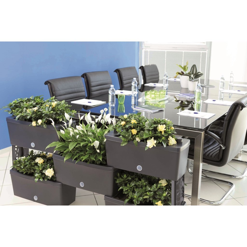 BAMA BRICK COUCBERABLE PLARTERS 75L 59x23x27 cm 5 pezzi di antracite