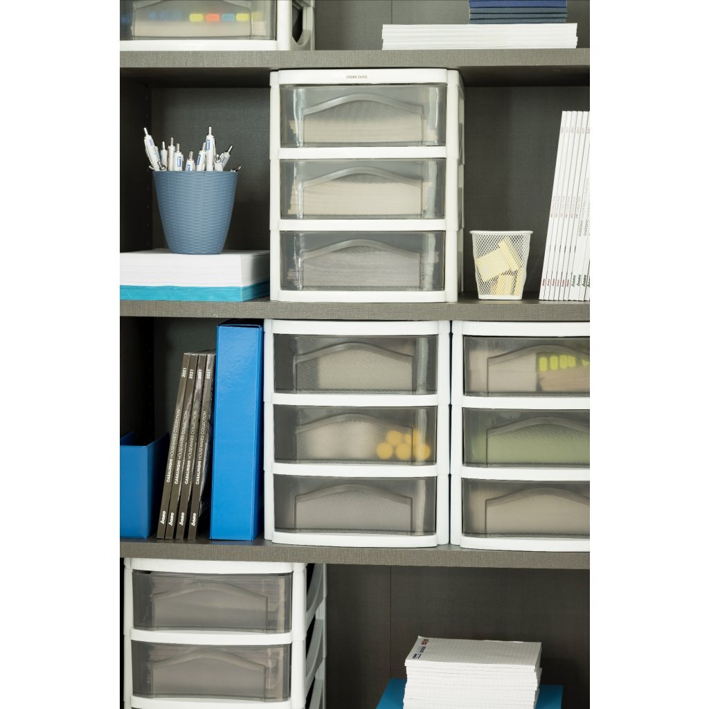 Bama Big Hobby Caricamento del sistema con 3 carichi 30x30x40 cm grigio bianco