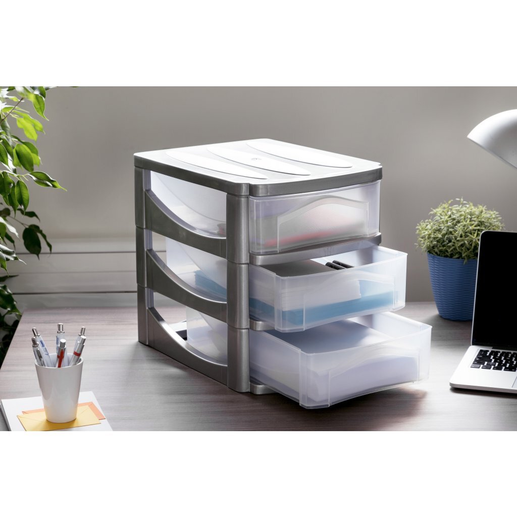 Bama Big Hobby Caricamento del sistema con 3 carichi da 30x30x40 cm bianco