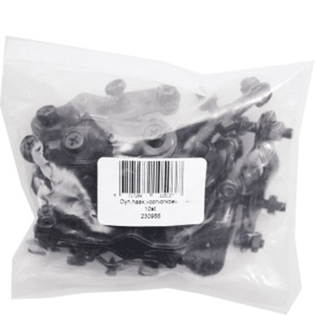 BOFIX Dynamhaak Black Incl bulloni e bulloni