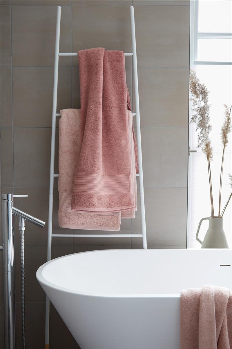 Beddinghouse velato - rigato - cotone - asciugamano - 60x110 cm - terra