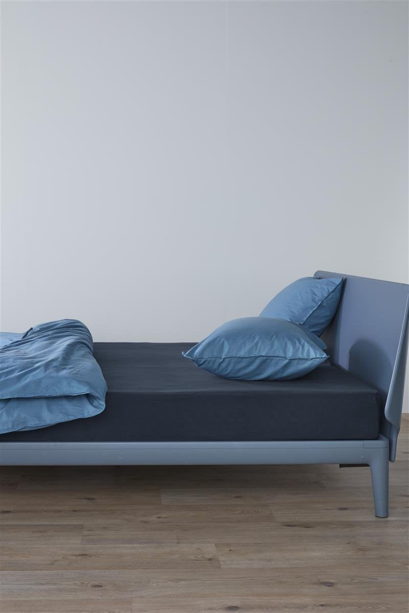 Beddinghouse - jersey - lenzuolo con angoli - 90x220 cm - blu scuro