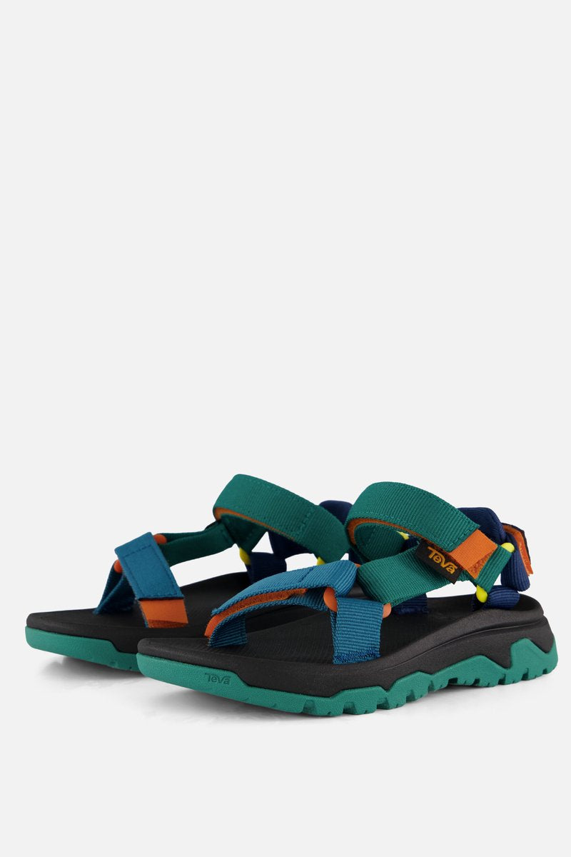 Teva t hurricane xlt jr unisex sandalen - blauw coral multi
