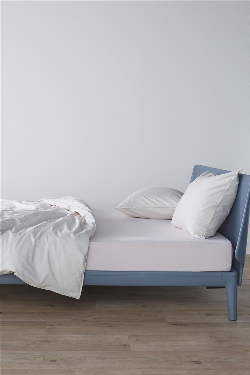 Beddinghouse - jersey - lenzuolo con angoli topper - 140x220 cm - rosa tenue