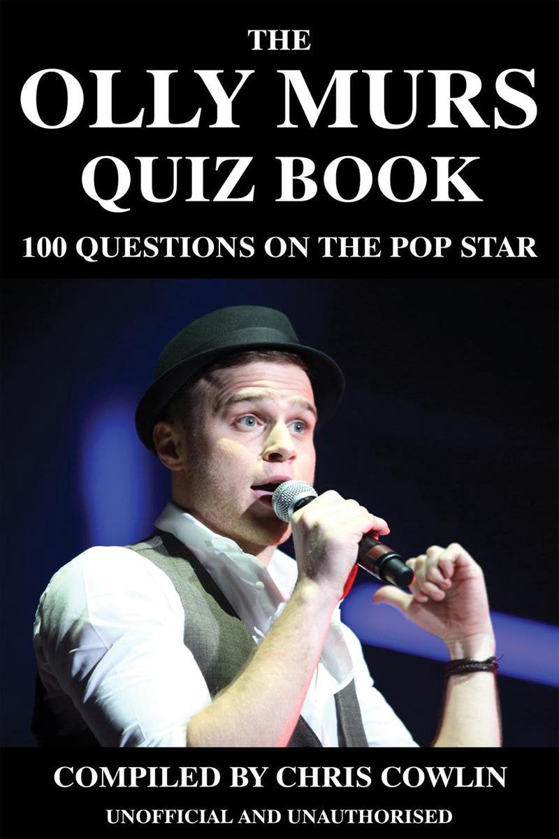El libro de preguntas de Olly Murs.