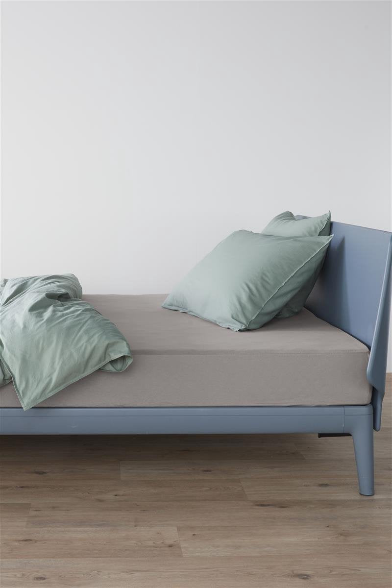 Beddinghouse - jersey - lenzuolo con angoli - 90x220 cm - tortora