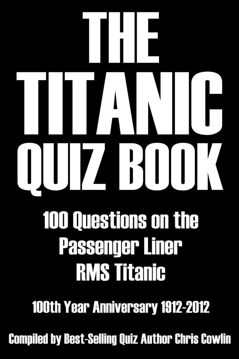 El libro de preguntas del Titanic.
