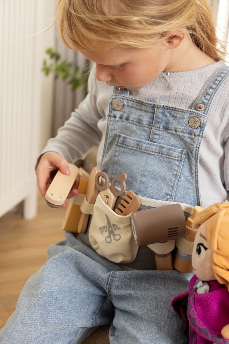 Dantoy houten kapperset 8-delig