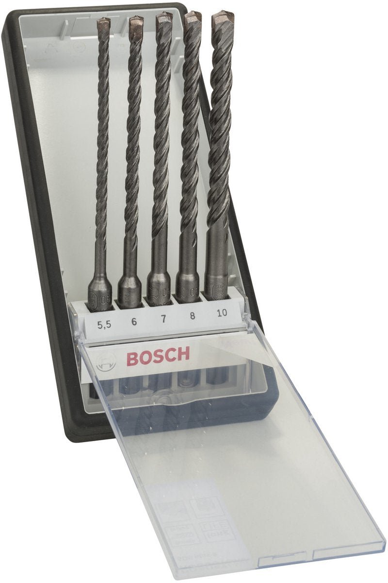 Bosch - taladros percutores sds-plus-5 ø 5,5,6,7,8,10 x 165mm