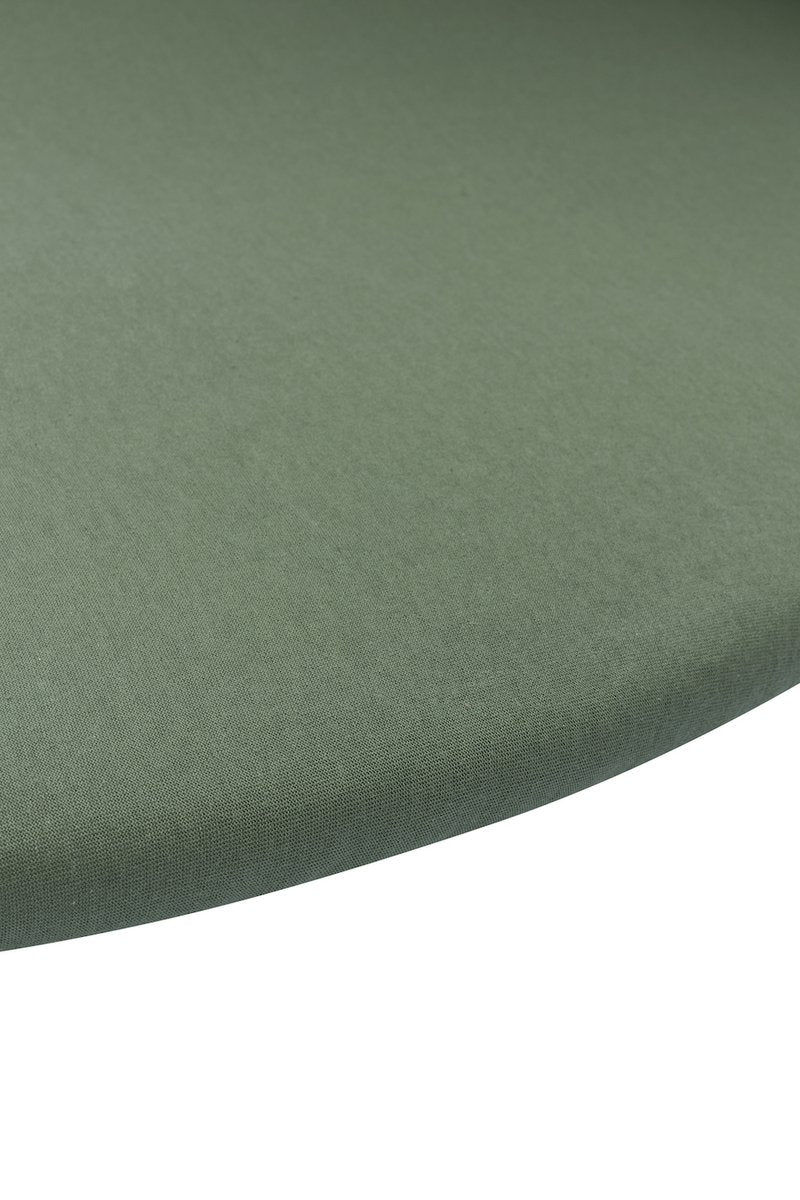 Materasso per box con angoli Meyco Baby Uni - verde foresta - circa 90 95 cm