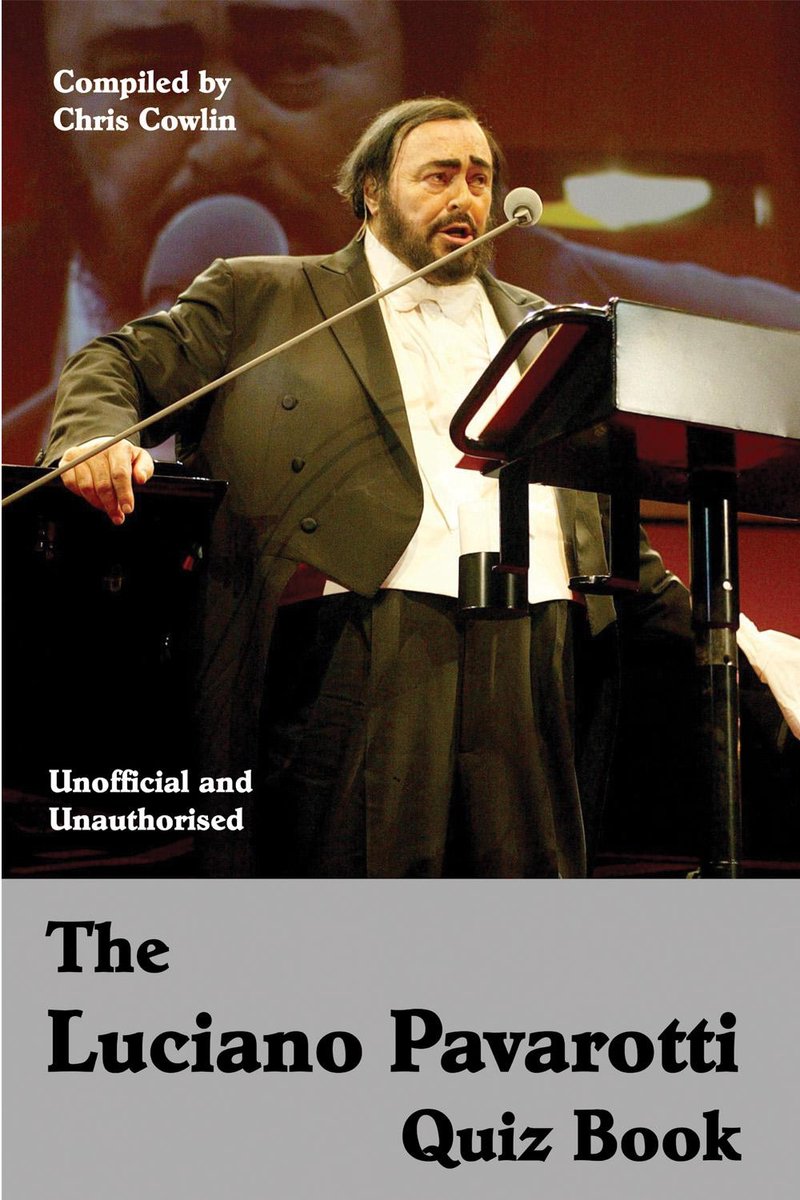 El libro de preguntas de Luciano Pavarotti.