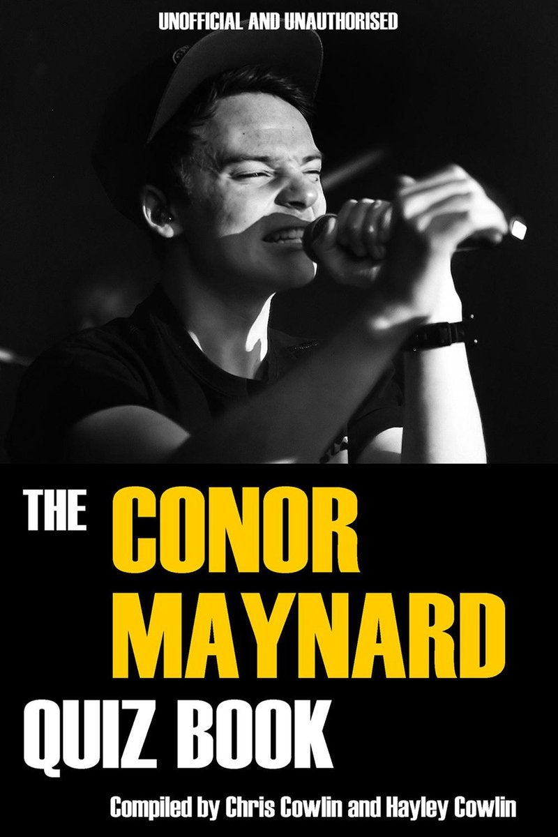 El libro de preguntas de Conor Maynard.