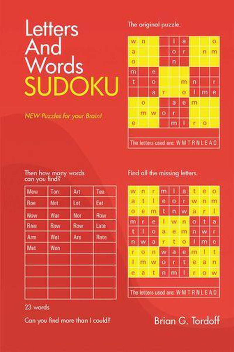 Letters and words sudoku