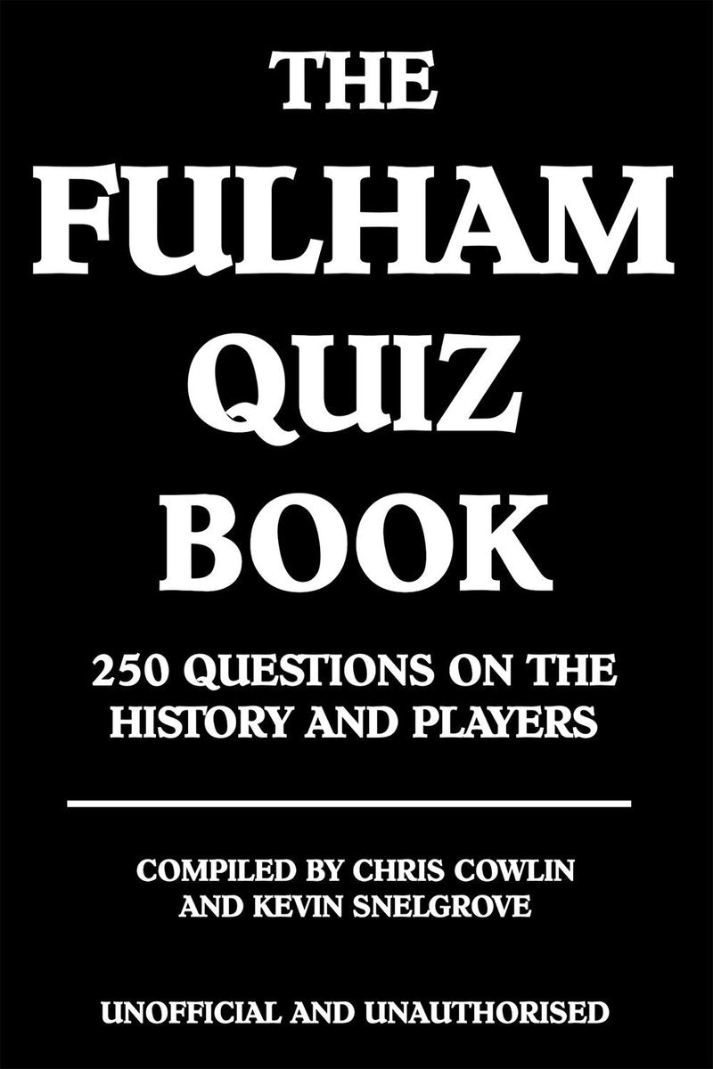 El libro de preguntas del Fulham.