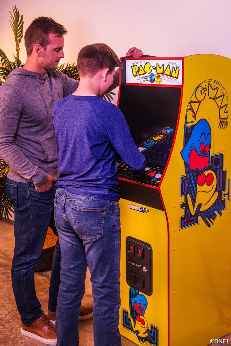 Arcade1up - macchina arcade deluxe di pac-man con 14 giochi classici
