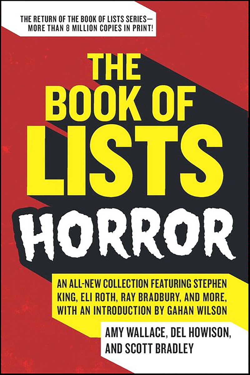 El libro de las listas: terror