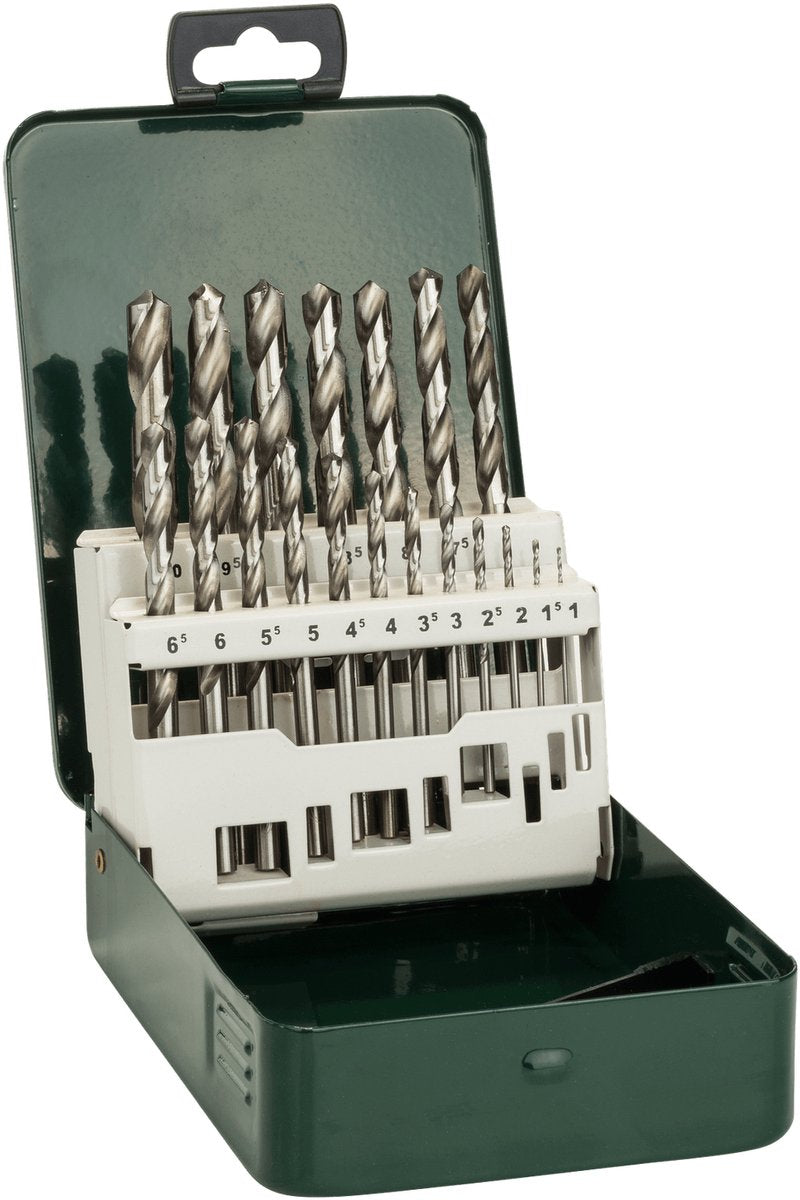 Bosch - Juego de brocas para metal de 19 piezas hss-g, din 338