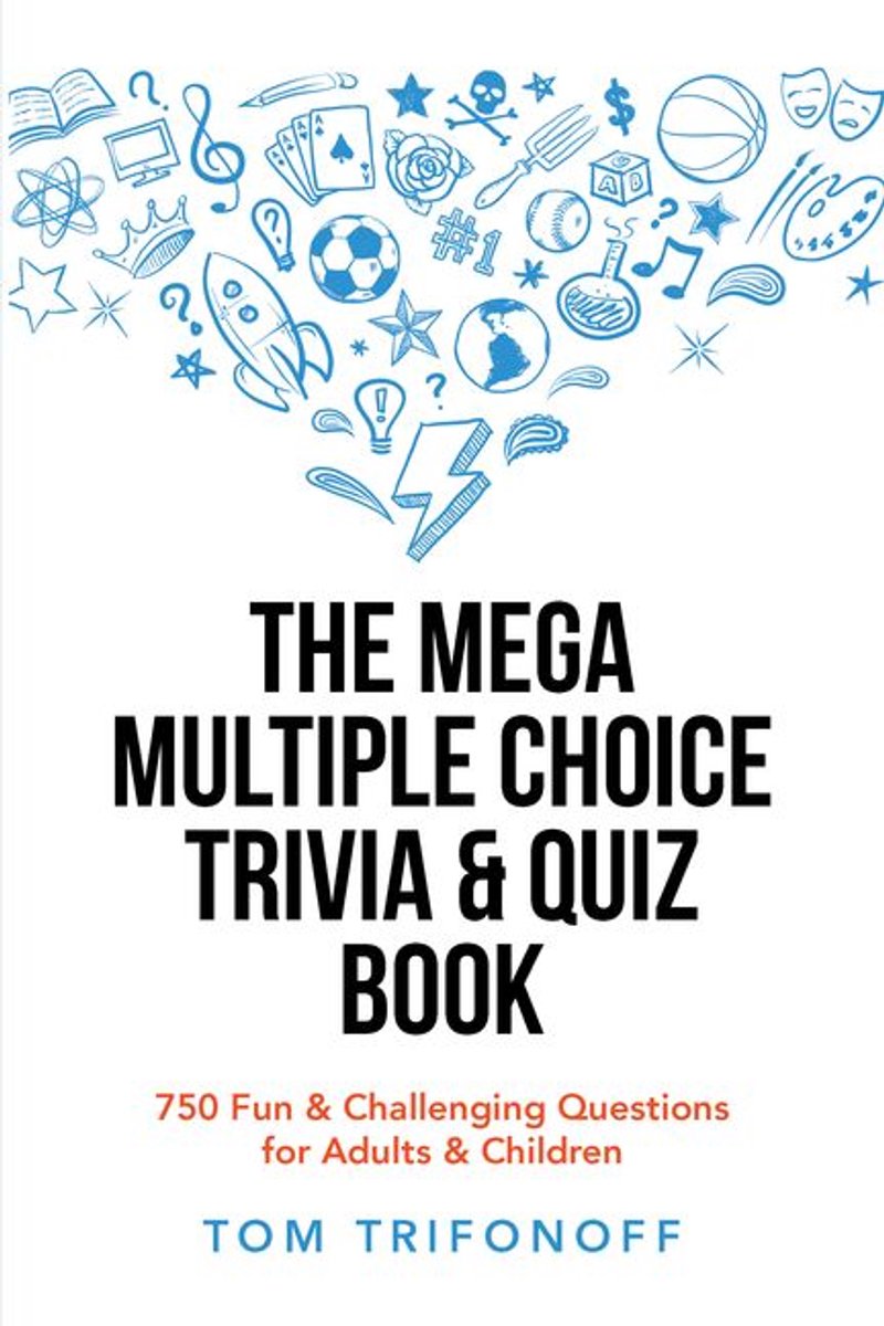 El mega libro de preguntas y respuestas de trivia de opción múltiple