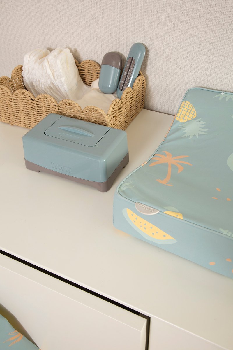 Termometro da bagno Luma blu ghiaccio