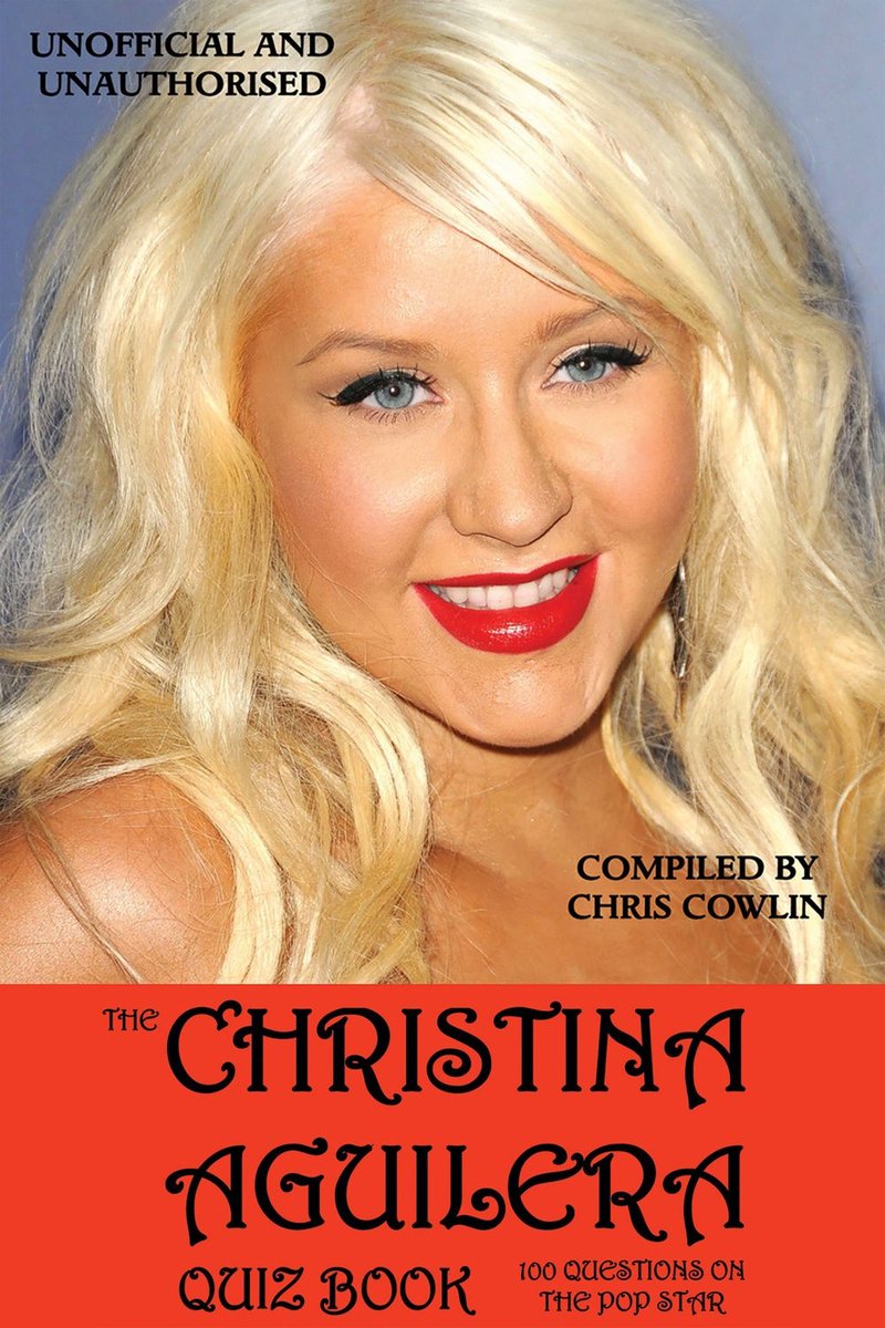 El libro de preguntas de Cristina Aguilera.