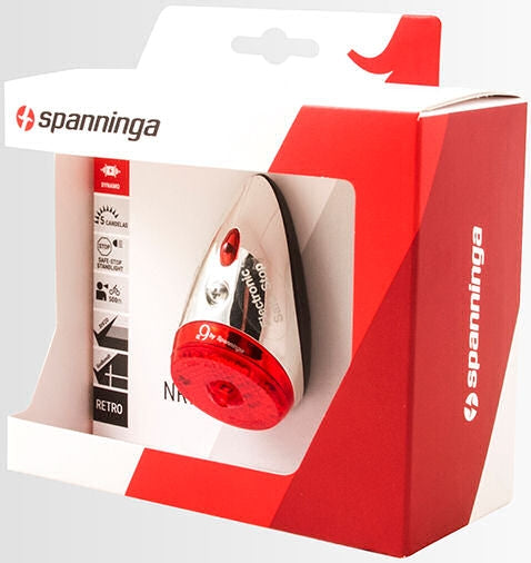 Luz trasera de Spanninga NR 9 XDVS Dynamo Fender