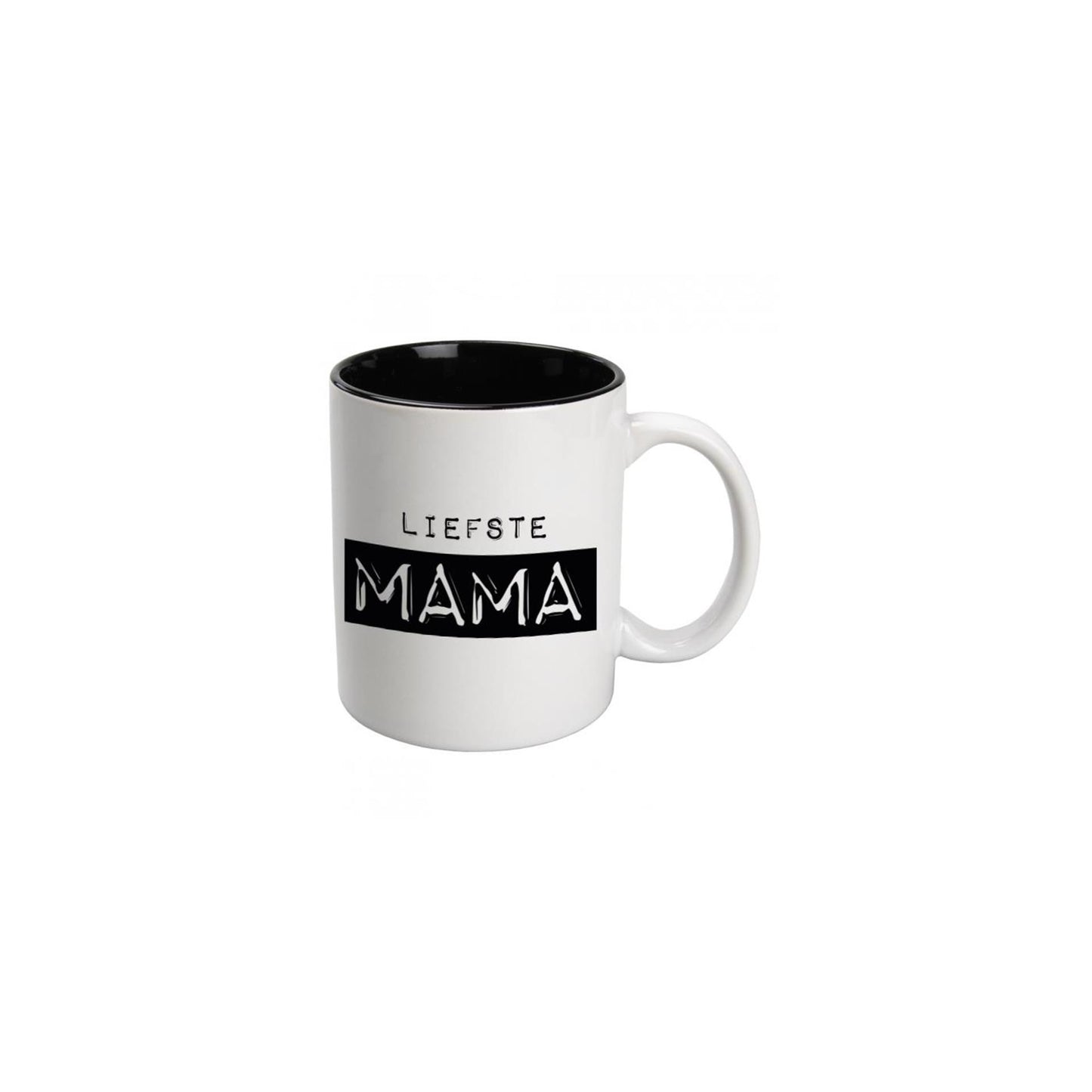 Tazza Paperdreams nera bianca - mamma