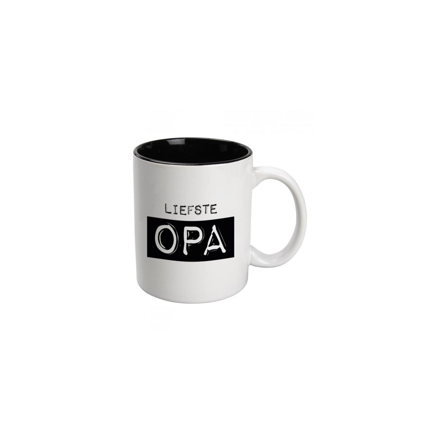 Tazza Paperdreams nera bianca - nonno