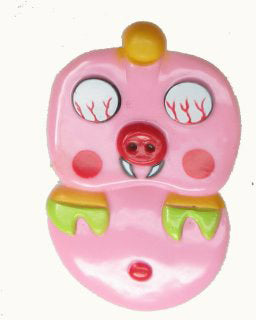 Decoración de radios para bicicleta "cerdo