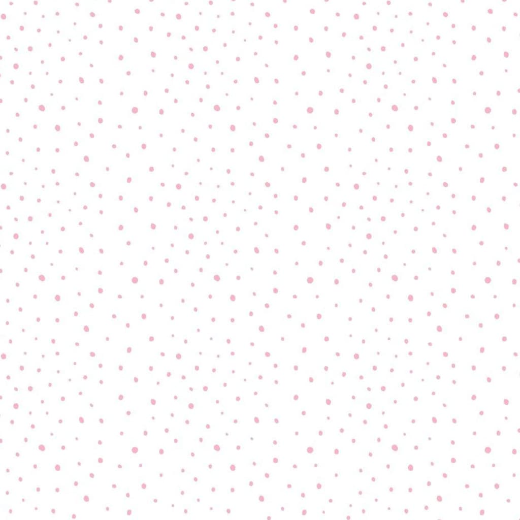 Wall North Noordwand Wallpaper Baby Confetti Dots White Pink Beige
