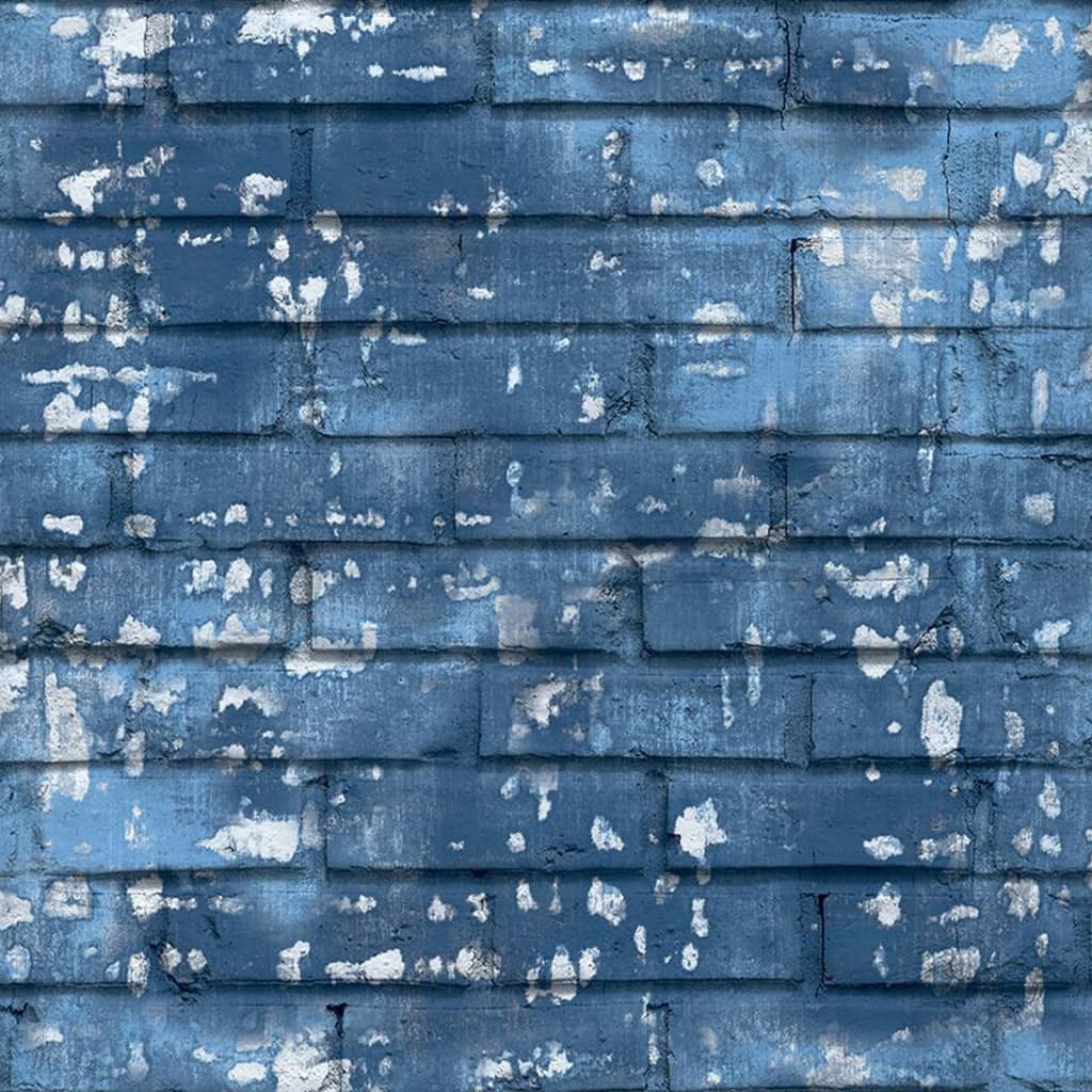 North Wall Noordwand Wallpaper Friends Coffee Pietre Blue