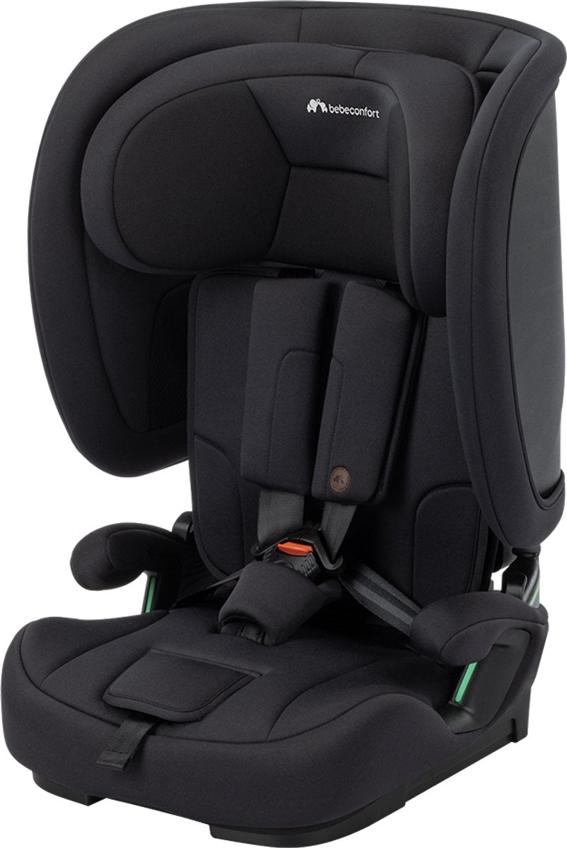 Bebeconfort - ever go i-safe - full black - lichte en compacte autostoel - 15 maanden tot 12 jaar