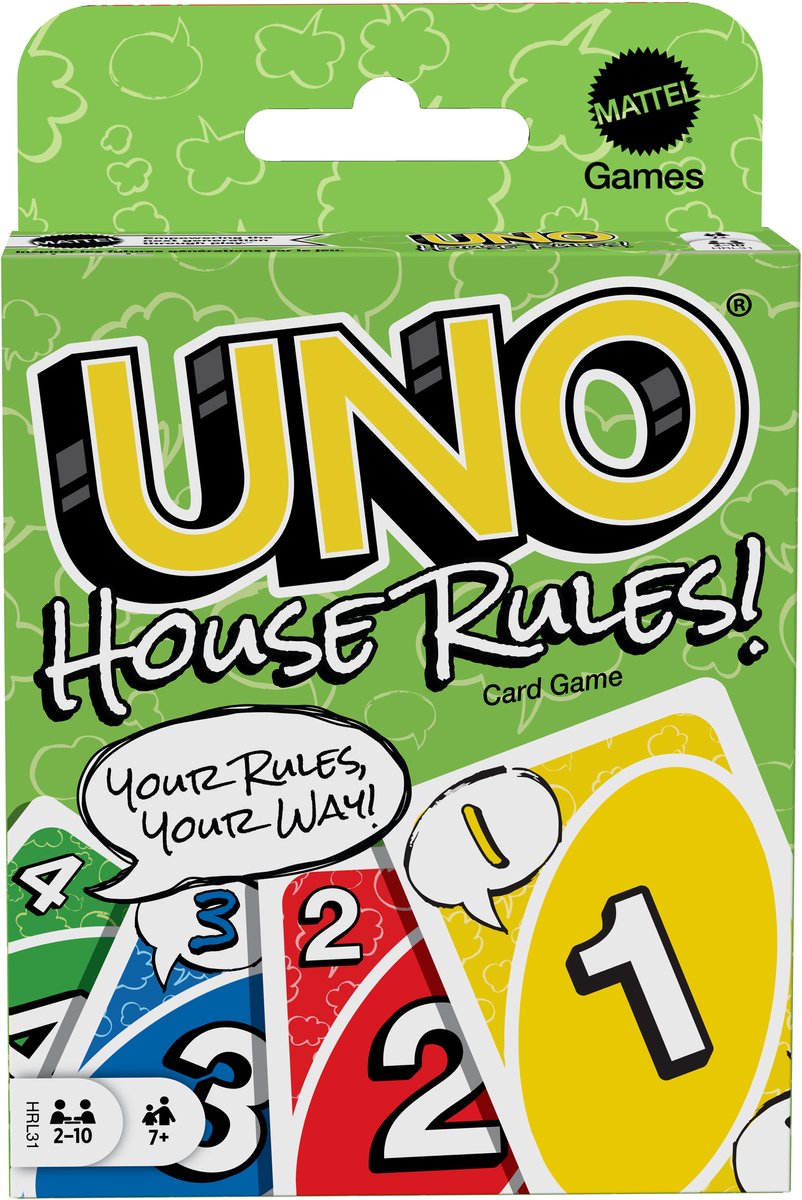 Mattel games uno house rules