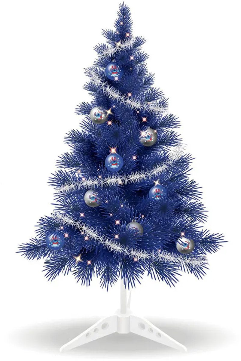 Disney 60 cm punto xmas albero di Natale blu