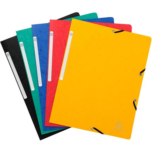 Carpeta clasificadora exacompta 5520e a4 cartón brillo