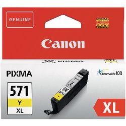 Cartuccia d'inchiostro giallo Canon CLI-571XL