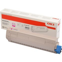 Cartucho de toner oki c823 magenta