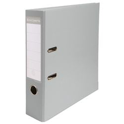 Ordinatore a4 exacompta 80 mm grigio