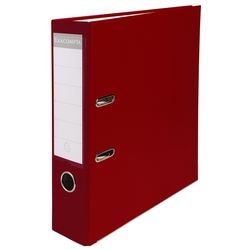 Ordner exacompta rosso scuro a4 760 fogli di cartone polipropilene
