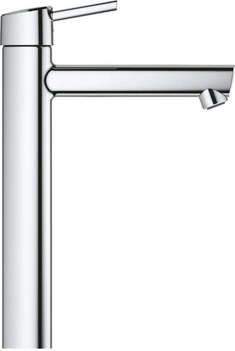 Grohe concetto waterbesparende wastafelkraan xl-size m. gladde body chroom